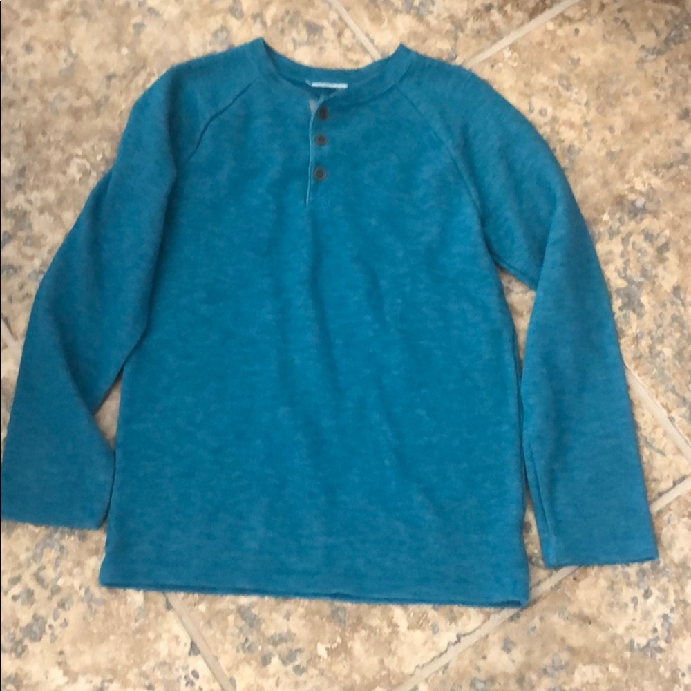 Beautiful turquoise thermal long sleeve